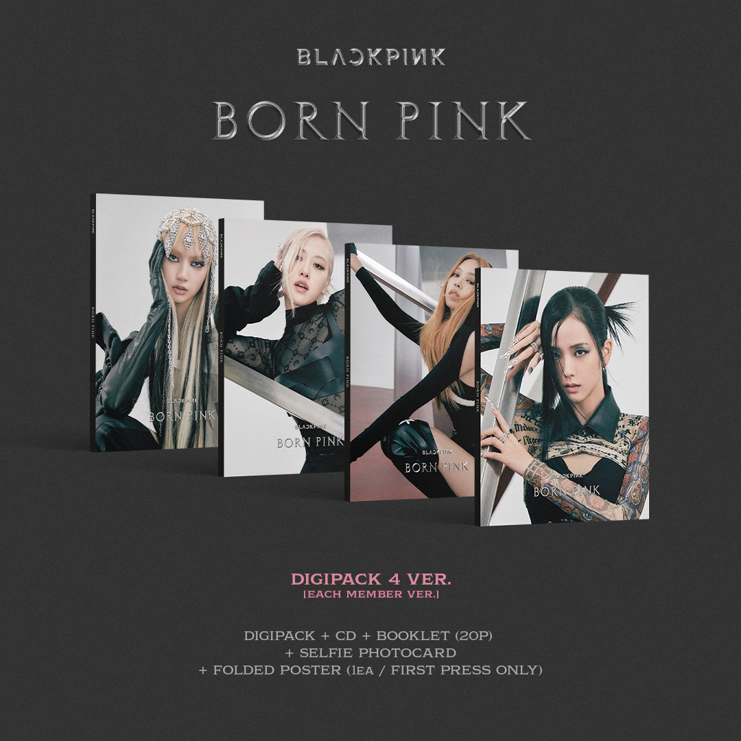 BORN PINK Digipack standard - Rosé